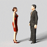 Elegant Duo 3D model