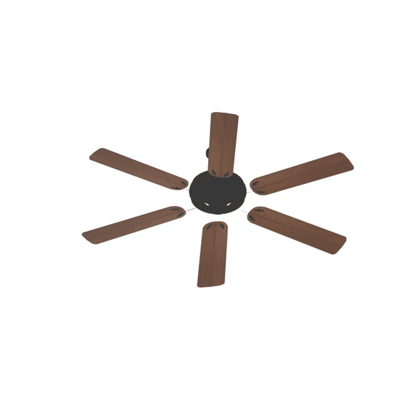 Vintage Ceiling Fan 3D model
