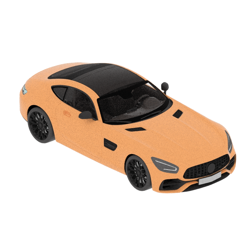 modern sports car dynamic