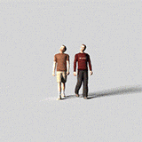 Urban Stride Low-Poly 3D Model